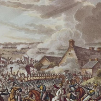 Битката при Ватерло е едно от най кървавите и съдбоносни сражения