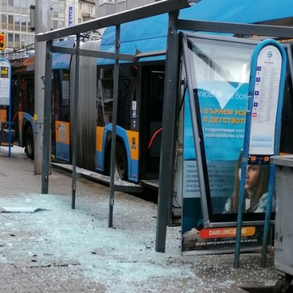 Пореден инцидент с превозно средство от градския транспорт на София Тролей