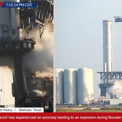 Ръководителят на SpaceX Илон Мъск съобщи за експлозия с пожар