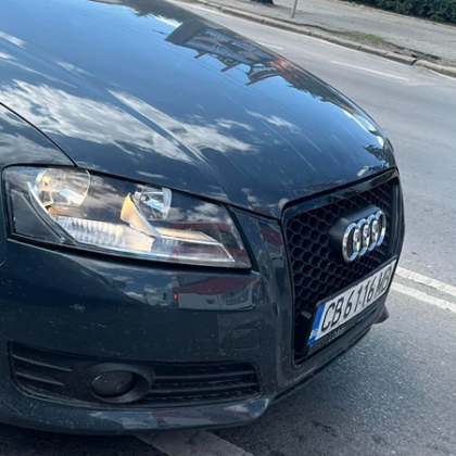 Ауди удари друг автомобил в София и даде мръсна газ Това