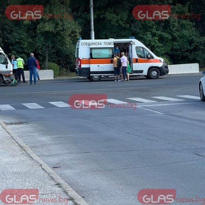 Камион блъсна тийнейджър на бул Санкт Петербург в Пловдив Инцидентът