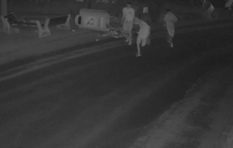 Три момчета вандалстваха в парк 