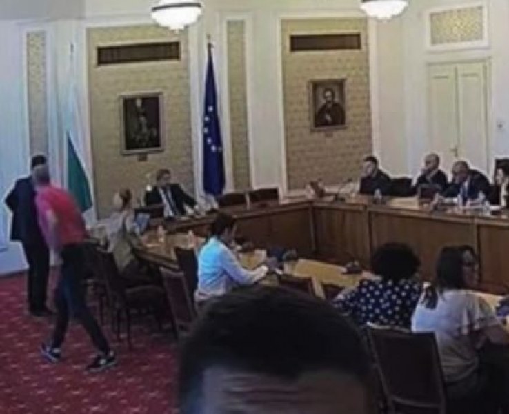 Запис от закрита среща на парламентарната група на „Демократична България”