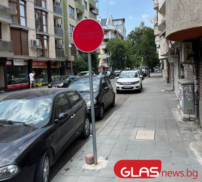 Пловдивчани надраскаха пътни знаци. Избягват глоби? СНИМКИ