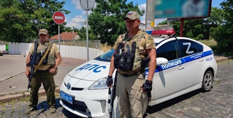 14 украински полицаи преминаха на служба при руснаците в Херсон