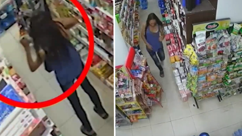 Собственик на супермаркет в Бургас разпространи кадри от охранителни камери,
