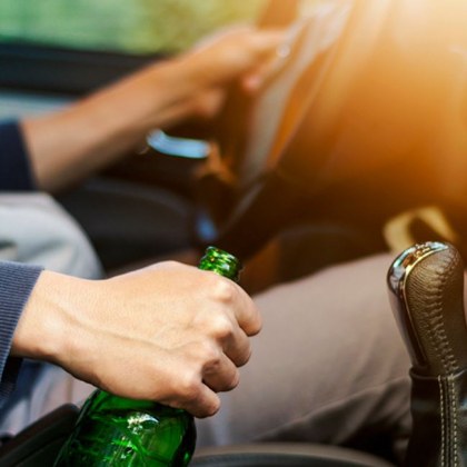 Бърза ефективна присъда за мъж шофирал след употреба на алкохол