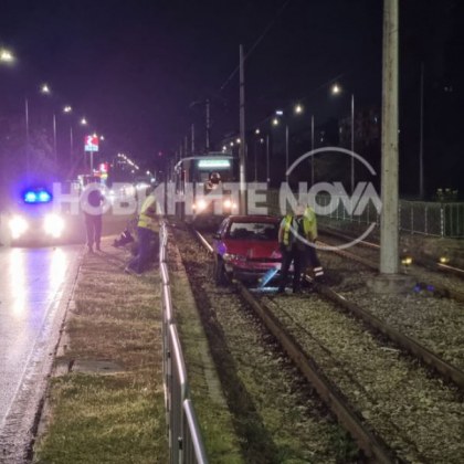 Катастрофа спря тази вечер движението на трамваите по Ботевградско шосе