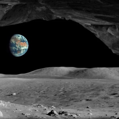 На Луната има пещери в които постоянната температура е около