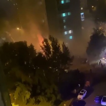В Москва снощи е избухнал пожар в един от хостелите Пламъкът е