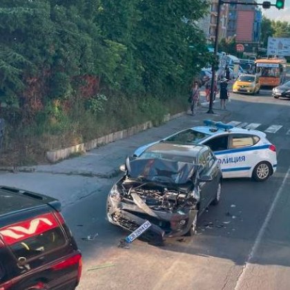С ниска скорост: Коли се помляха в Слънчев бряг