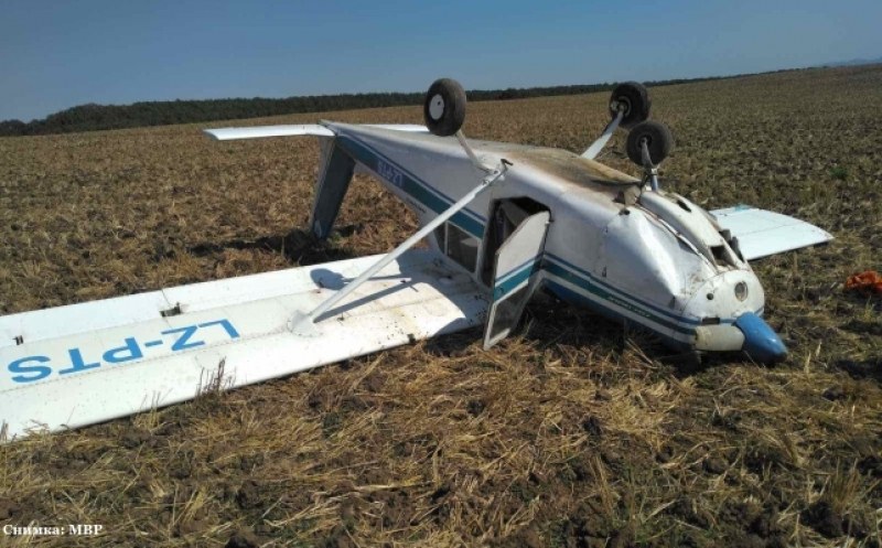 Малък самолет се разби край Созопол. Пилотът - 55-годишен мъж