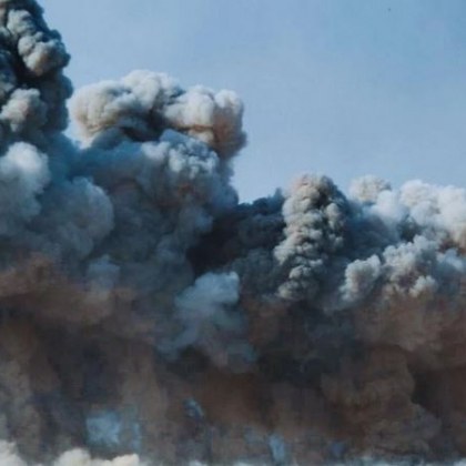 Пожар предизвикал експлозия на боеприпаси избухна тази сутрин в руска