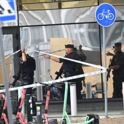 Шведската полиция съобщи че заподозреният арестуван след вчерашната смъртоносна стрелба