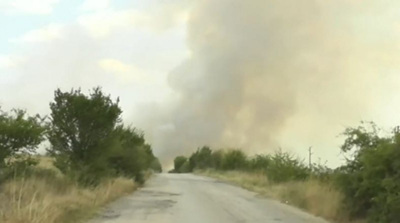 Има задържан за големия пожар край Мраморен, съобщиха от МВР