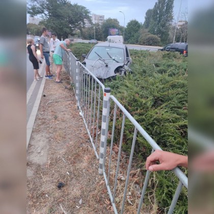Опасно ПТП се е случило тази вечер във Варна Свидетел споделя