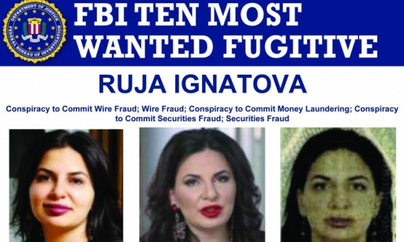 ФБР разкри престъпната схема за 4 млрд. долара на Ружа Игнатова