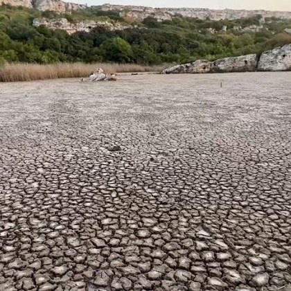 Пресъхна езеро в черноморския резерват