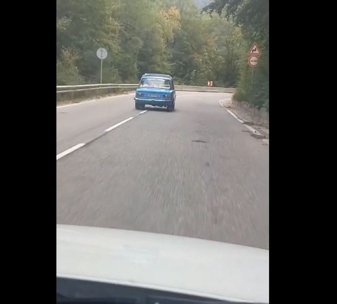 Шофьор кара в насрещното по опасните завои на пътя Асеновград-Смолян