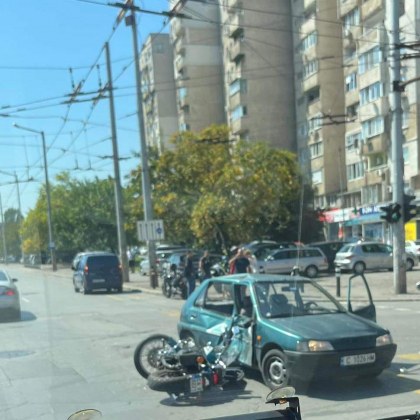 Пореден инцидент с моторист в София стана преди минути Лек