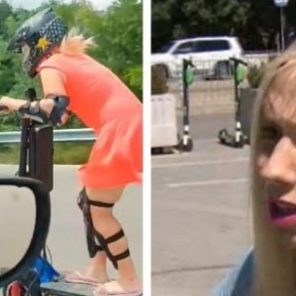 Бус е блъснал Емили която стана известна с рисковото си