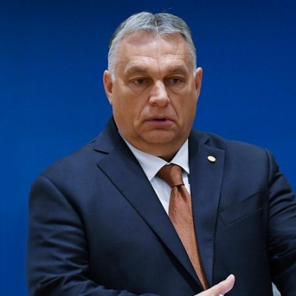 Унгарският премиер Виктор Орбан на закрито заседание което се проведе