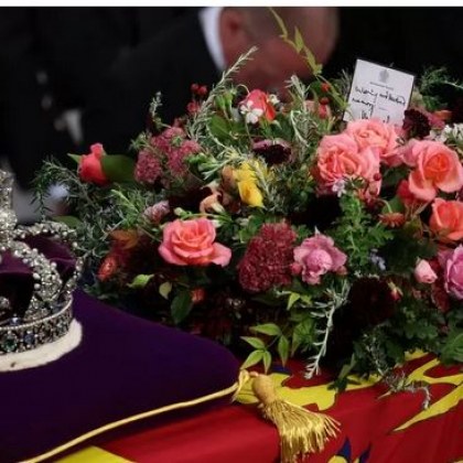 Кралица Елизабет II беше погребана  в параклиса Сейнт Джордж в