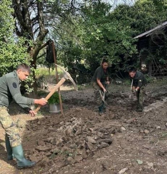 В Деня на независимостта: Военни помагат на хората в карловските села