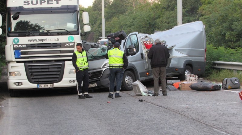 Тежка катастрофа с жертва затвори пътя Русе-Силистра в понеделник. Инцидентът