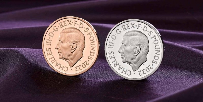 В Лондон показаха как ще изглеждат монети с профила на Чарлз III СНИМКИ