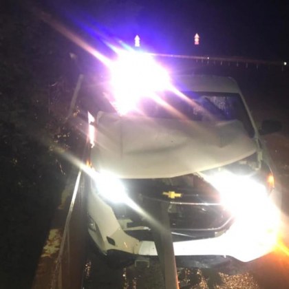 Катастрофа е станала тази нощ на автомагистрала Тракия Кола с марката
