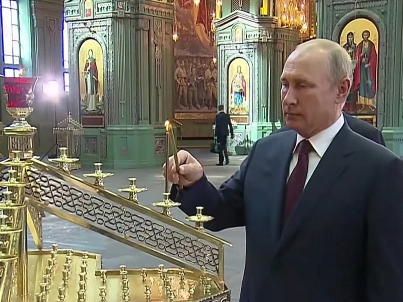 Молят се за здравето на Путин в продължение на два дни