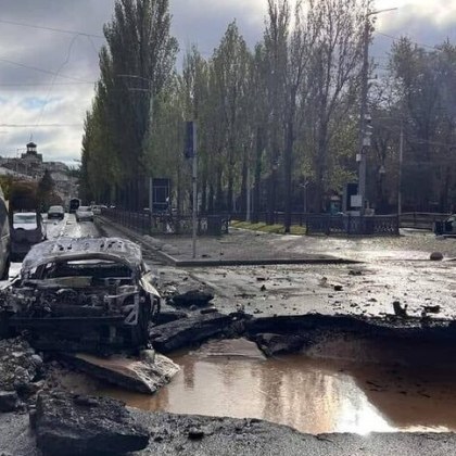 Дронове камикадзе излетяха от Беларус към Украйна, руският обстрел продължава