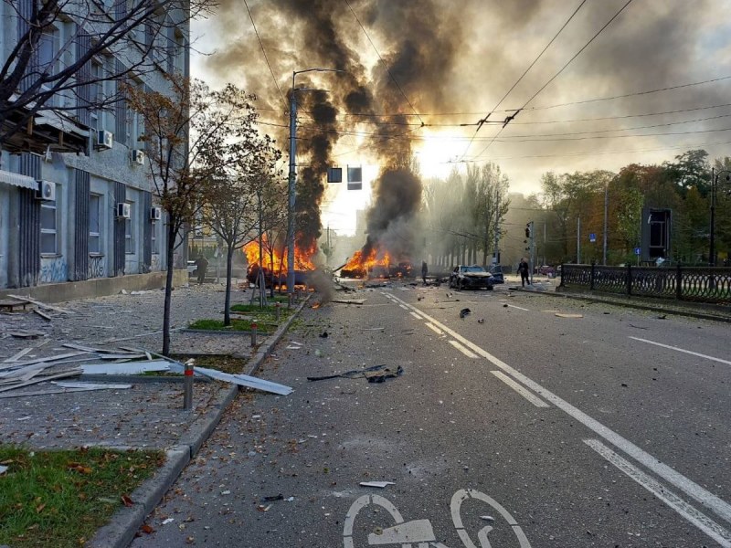 В мрежата се появи КАРТА на ракетните удари по украински градове СНИМКИ, ВИДЕО