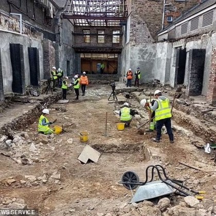 По време на неотдавнашните си археологически разкопки в Обединеното кралство