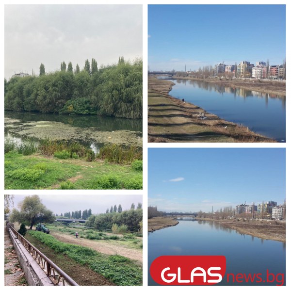 Гордостта на Пловдив - река Марица, отдавна не прилича на
