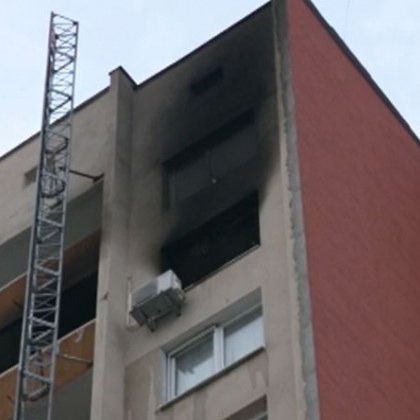 Пожар пламна в жилищен блок в столични квартал Младост 4 вчера