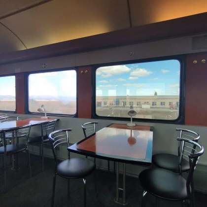 Вагон ресторант на БДЖ впечатли потребители в мрежата с вида си