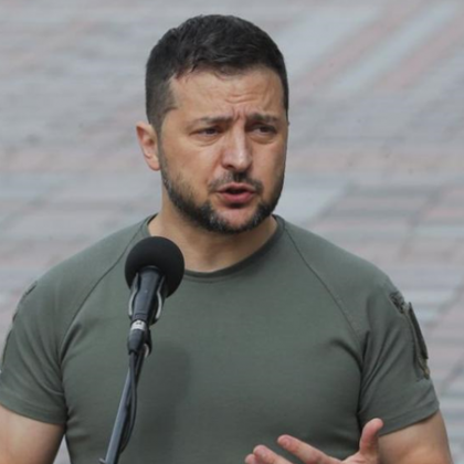 Във видеообръщение към Франкфуртския панаир на книгата президентът на Украйна