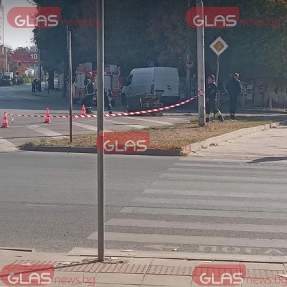 Киселина е разлята по бул Дунав в Пловдив сигнализира редовен