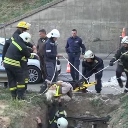 81 годишна жена падна в двуметров изкоп от водния проект в