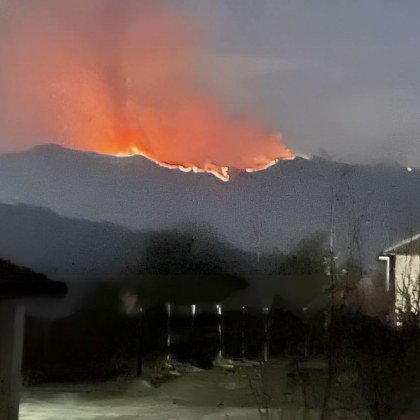Пожар бушува вече 10 дни на гръцка територия В гасенето