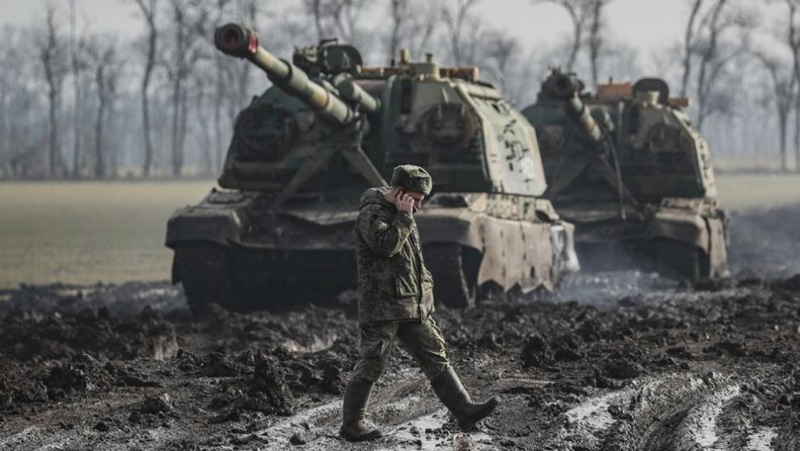 Както руските, така и украинските сили днес са водили тежък