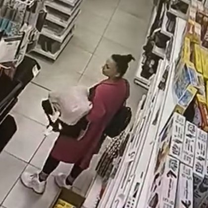 Млада добре изглеждаща жена открадна от магазин За това сигнализираха