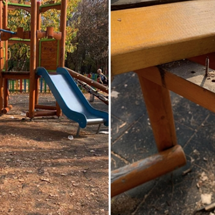 Поредната опасна детска площадка с компрометирани съоръжения в столицата През последните години