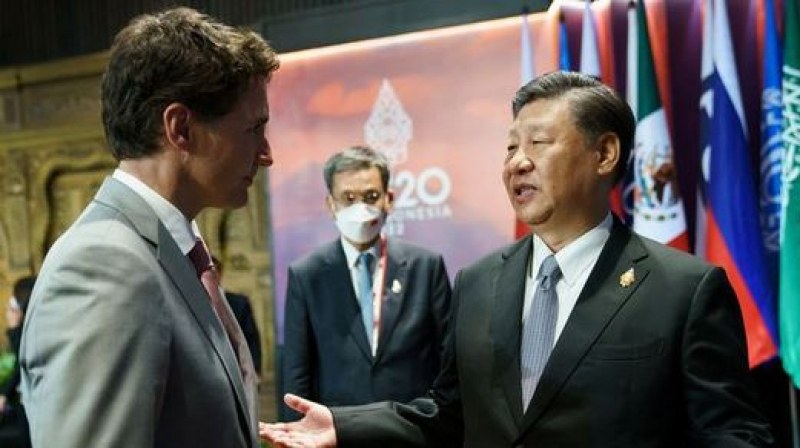 Китайският президент Си Дзинпин порица канадския министър-председател Джъстин Трюдо пред