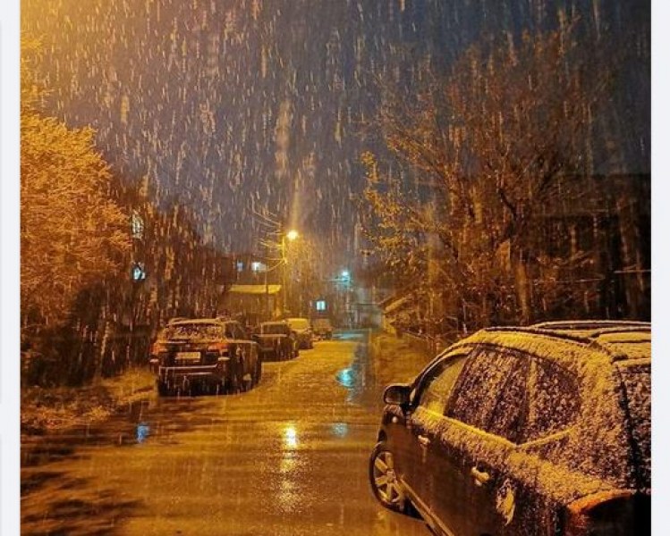 Честит първи сняг в София или по-конкретно на жителите на
