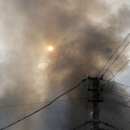 Множество експлозии бяха чути днес в Киев където прозвучаха сирените