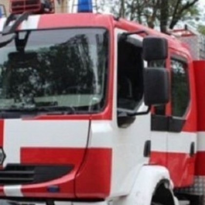 Пожар възникнал в товарен автомобил е гасил екип на РСПБЗН