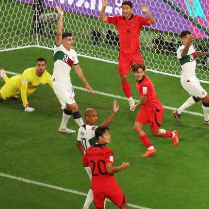 Южна Корея победи с 2 1 Португалия в мач от Група